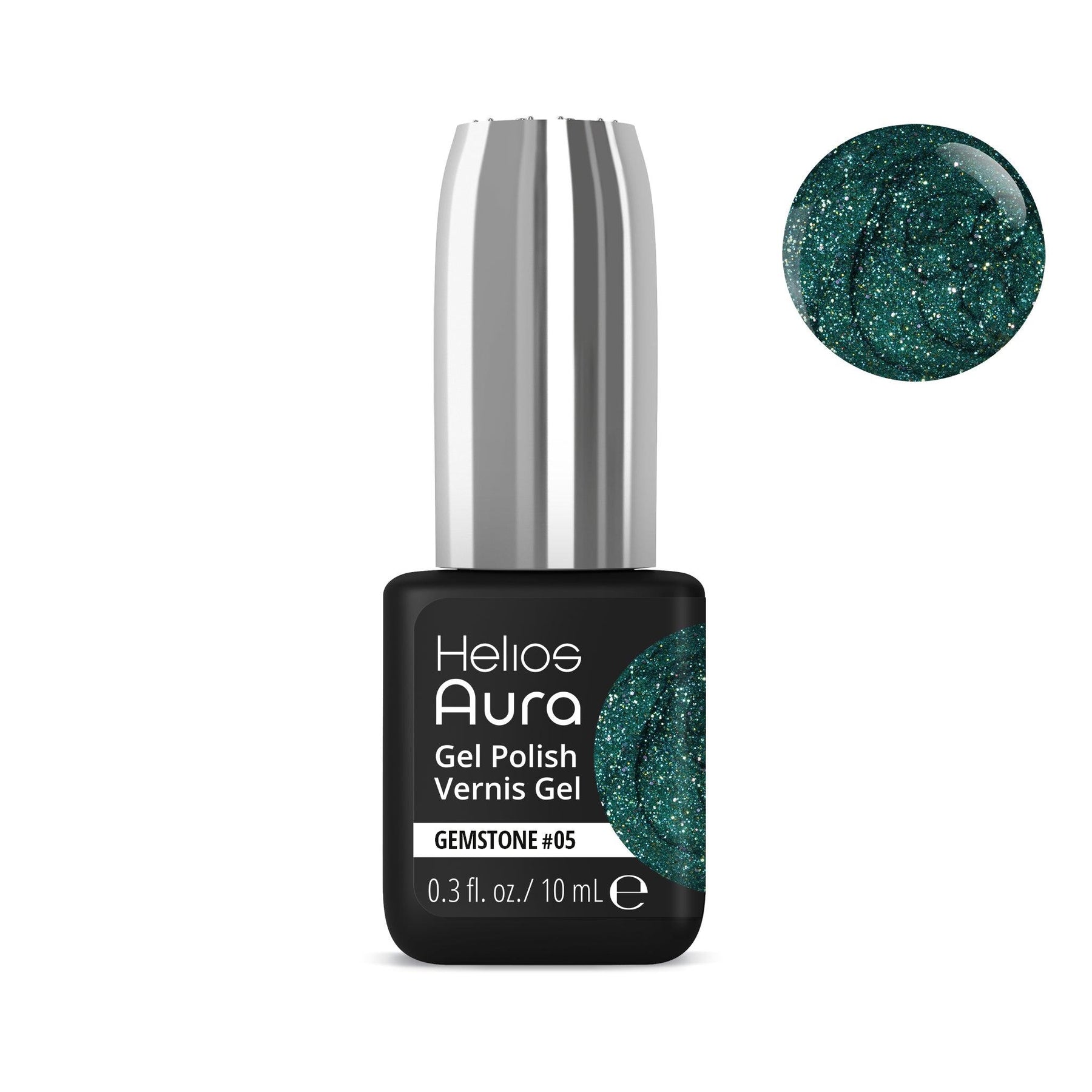 Helios Aura Gel Polish Glitter #05