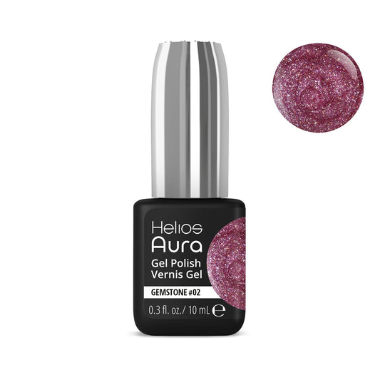 Helios Aura Gel Polish Glitter #02